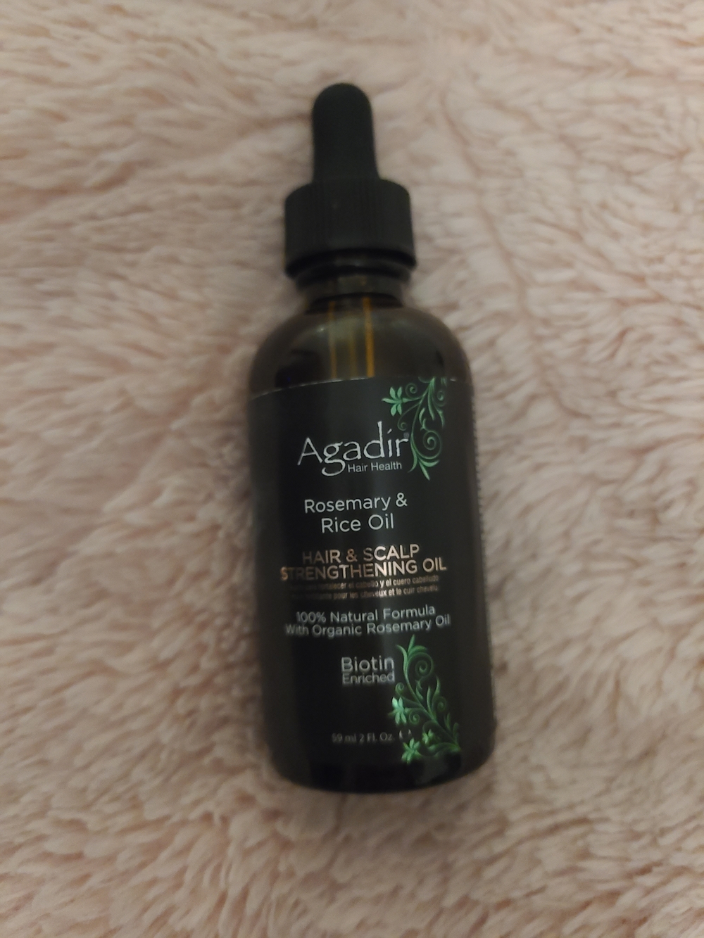 Rosemary & Rice Oil Hair & Scalp Strengthening Oil